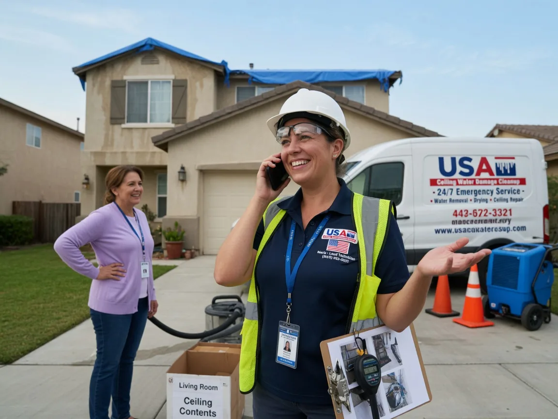 Ceiling Water Damage Restoration Brooks, CA FAQs